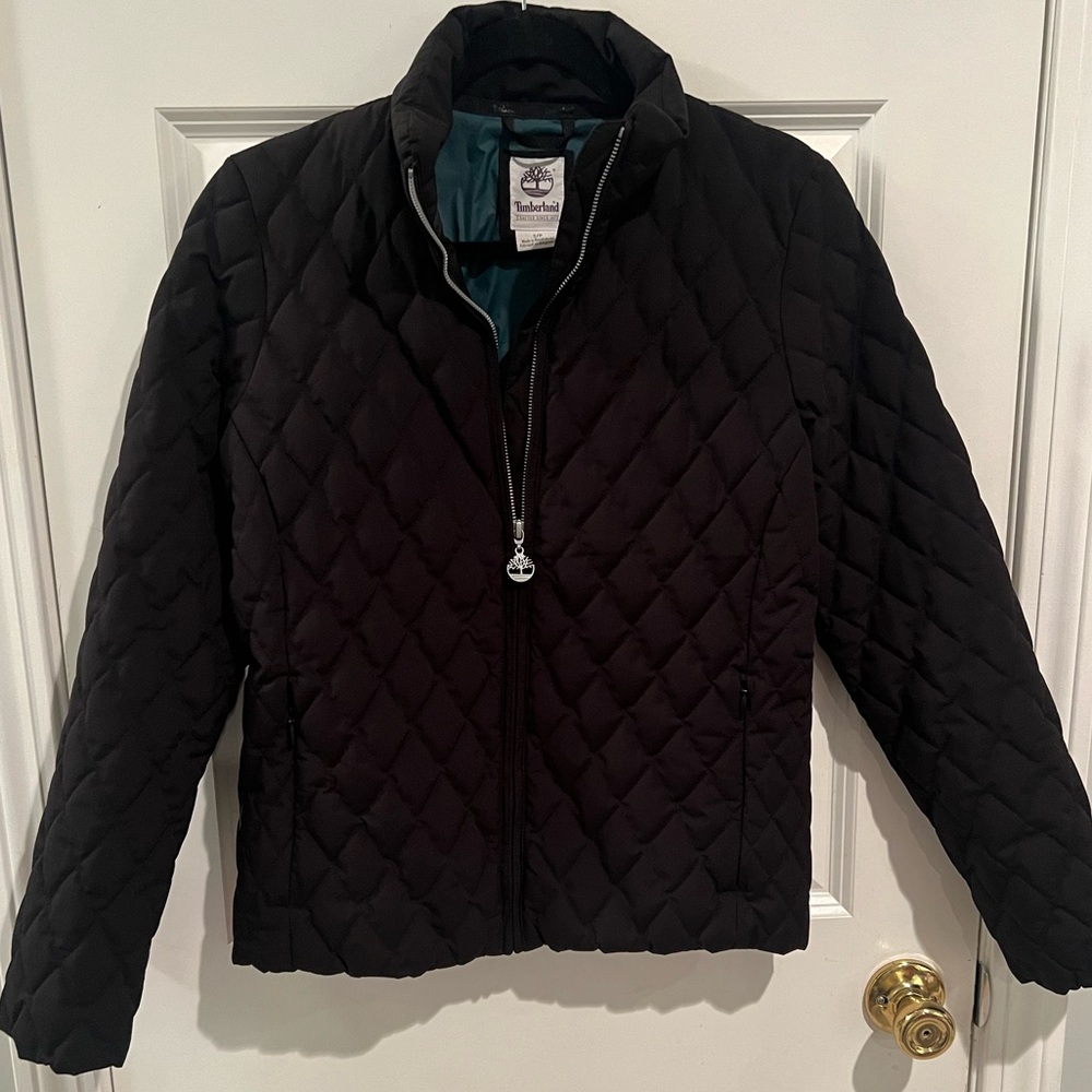 Timberlands Woman’s Puffer Jacket, small/petite, black